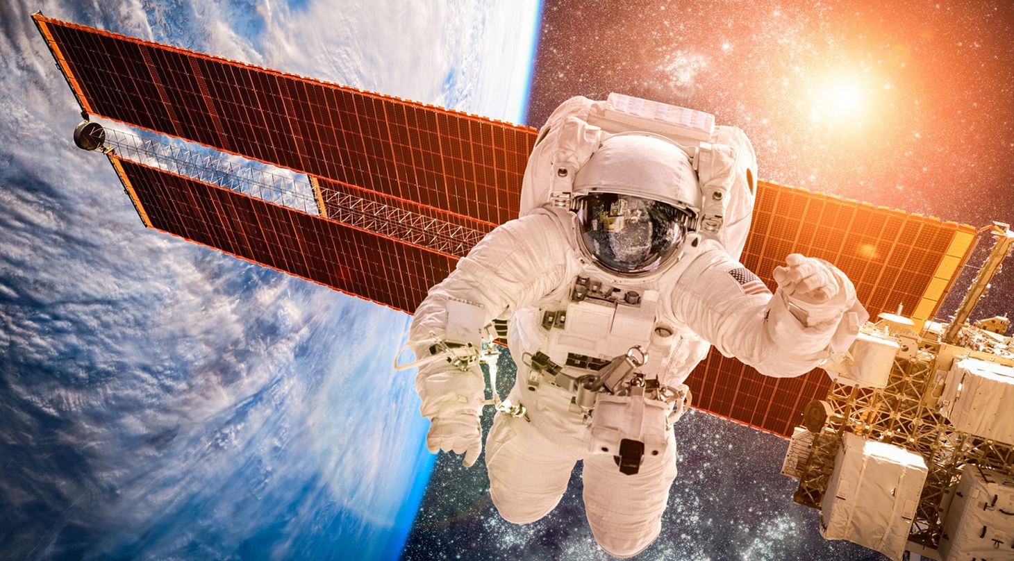 Astronaut in space